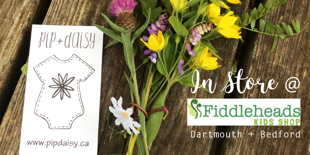 Find us at Fiddleheads Kids Shop!
