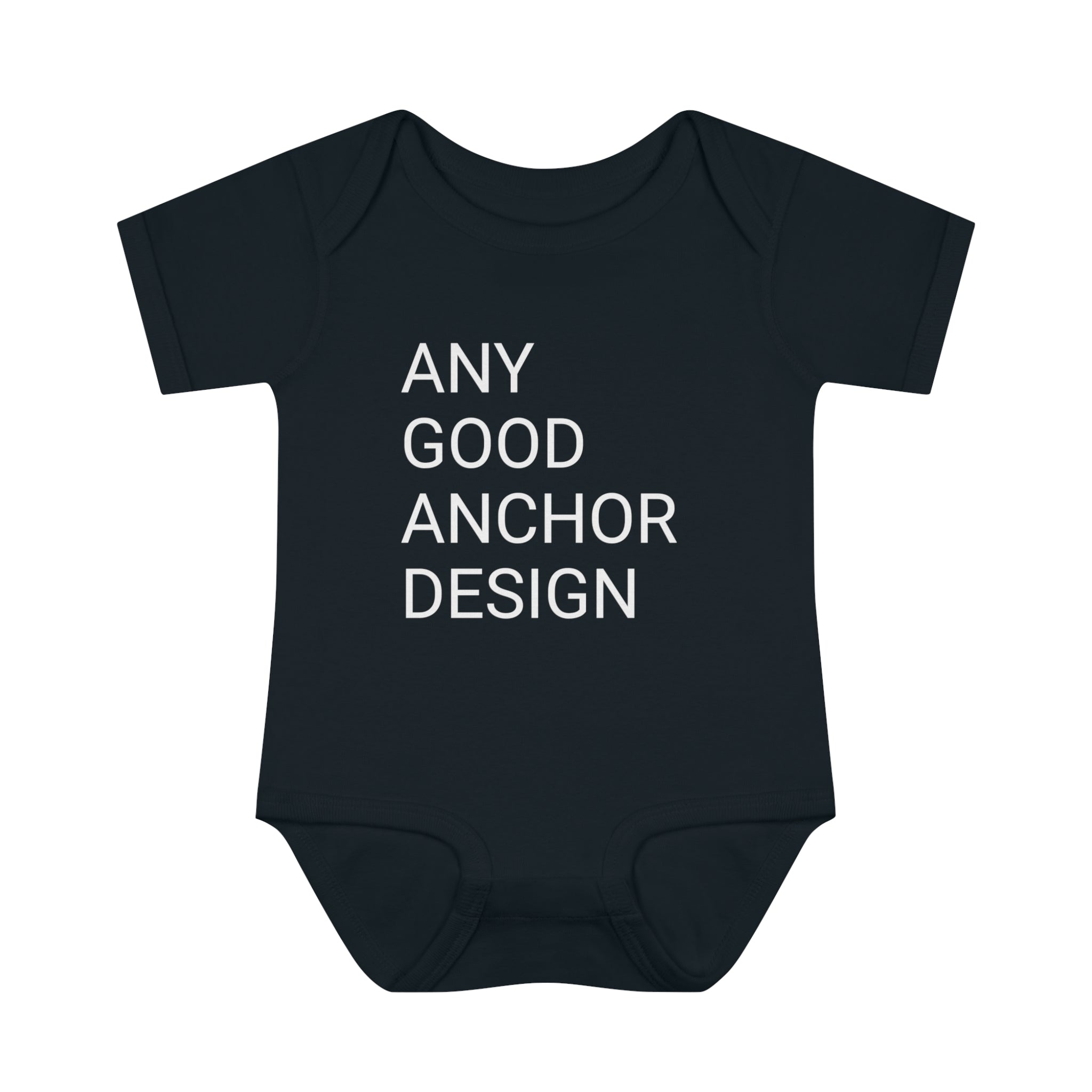 Baby Onesie NB-12M - Any Good Anchor Design