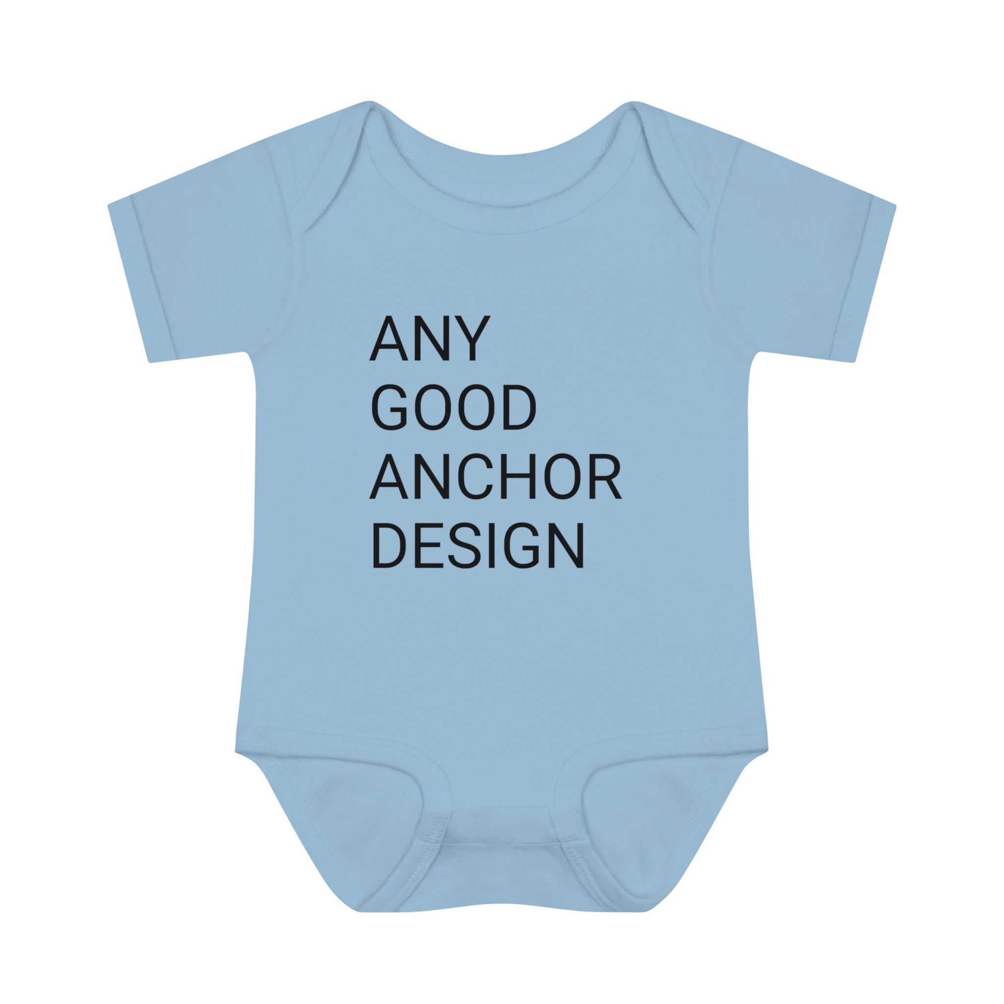 Baby Onesie NB-12M - Any Good Anchor Design