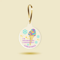 I'm Dreaming of a Moon Mist Christmas Acrylic Ornament