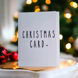 Christmas Card (R. Dunn Inspired) 5x7 Greeting Card