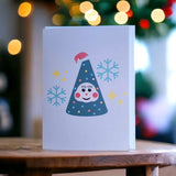 Woody the Christmas Tree 5x7 Greeting Card