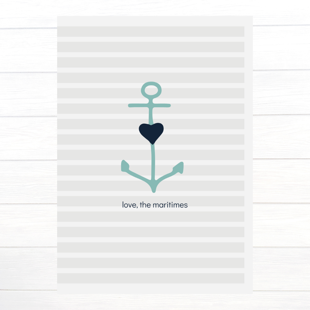 Love, the Maritimes Greeting Card